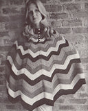 Patons 967 - 70s Crochet and Knitting Patterns for Women's Ponchos and Shawls - Instant Download PDF 24 pages