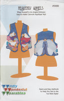 Wildly Wonderful Wearables 0028 Sewing Pattern, Cutwork Applique Vest, Size 8-18, Uncut, Factory Folded