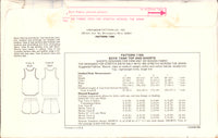 Kwik Sew 1164 Boys' Tank Top with Scoop Neckline and Shorts, Sewing Pattern Multi Size T1-T4