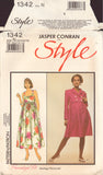 Style 1342 Sewing Pattern, Maternity Dress and Jacket, Size 10, Cut, Incomplete