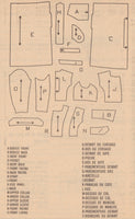 Style 1342 Sewing Pattern, Maternity Dress and Jacket, Size 10, Cut, Incomplete