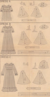 Vogue 1814 Sewing Pattern, Girls' Dress, Size 4, Partially Cut, Complete