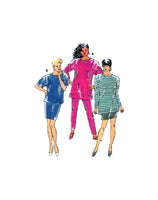 Kwik Sew 2208 Tunic Shirt with Long or Short Sleeves, Skirt and Tapered Pants, Sewing Pattern Multi Size XS-XL