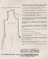 Bevknits 3003 Sewing Pattern, Boys' or Girls' Top, Four Gore Skirt,  Size 8-10-12 Years, Uncut, Factory Folded