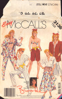 McCall's 3136 Brooke Shields Jacket, Shirt, Bra, Skirt, Pants and Shorts, Sewing Pattern, Size 14