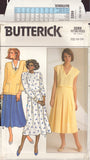 Butterick 3289 Sewing Pattern, Top and Skirt, Size 12-14-16, Uncut, Factory Folded