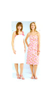 See & Sew 4492 Shoulder Strap or Strapless A-Line Dress, Sewing Pattern Size 6-10