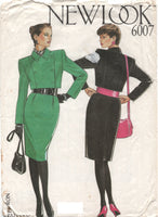 New Look 6007 Semi-Fitted Tapered Skirt and Short Double Breasted Jacket, Sewing Pattern Size XS-M