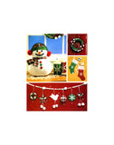 McCall's 6220 Traditional Christmas Themed Ornaments and Decorations Uncut, Factory Folded, Sewing Pattern