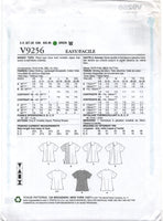 Vogue 9256 Kathryn Brenne Tops in Two Lengths, Uncut, Factory Folded Sewing Pattern Multi Size 4-14