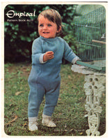 Empisal Book AU11 International Knitwear Collection - Machine knitting patterns for toddler's clothes - Instant Download PDF 24 pages