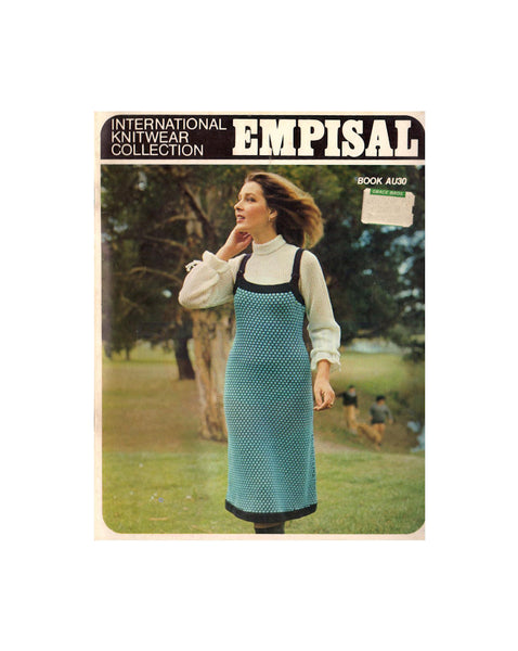Empisal Book AU30 International Knitwear Collection - Machine Knitting Patterns for Jumpers, Dresses, Jackets and Tops - Instant Download 28 PDF pages