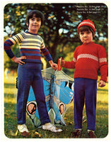 Empisal Book AU9 International Knitwear Collection - Machine Knitting Patterns for Children's Clothing - Instant Download 28 PDF pages