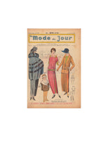 French Mode du Jour magazine in French - September 13 1923 Instant Download PDF 15 pages