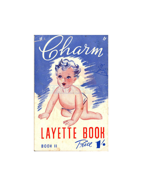 Charm Baby Layette Book II - Knitted Baby Clothing Patterns Instant Download PDF 15 pages