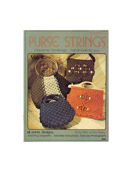 Purse Strings - 14 vintage 70s macrame handbags 24 pages