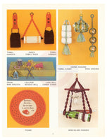 Judy's Quick 'N Easy Knots - Vintage Macrame Projects Patterns Instant Download PDF 32 pages