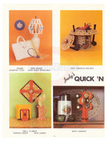 Judy's Quick 'N Easy Knots - Vintage Macrame Projects Patterns Instant Download PDF 32 pages