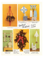 Judy's Quick 'N Easy Knots - Vintage Macrame Projects Patterns Instant Download PDF 32 pages