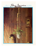 Juliano's Hang It All Book 1 - Vintage 70s - Macrame Patterns for Plant Hangers and More Instant Download PDF 24 pages