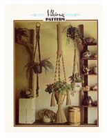 Juliano's Hang It All Book 1 - Vintage 70s - Macrame Patterns for Plant Hangers and More Instant Download PDF 24 pages