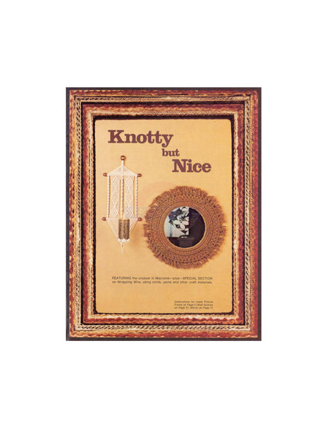 Knotty but Nice Vintage Macrame Projects Instant Download PDF 24 pages