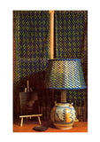 Vintage 70s Macrame Lampshade and Curtain Pattern Instant Download PDF 2 pages