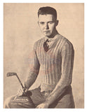 Lincoln 447 Hand-Knits for Youths - 40s Knitting Patterns for Young Men Instant Download PDF 16 pages
