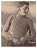 Lincoln 447 Hand-Knits for Youths - 40s Knitting Patterns for Young Men Instant Download PDF 16 pages
