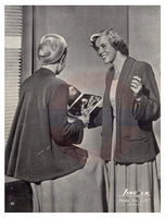 Lincoln 678 - 40s Knitting Patterns for Women's Jumpers, Blouse, Twin Set Instant Download PDF 20 pages