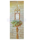 Vintage 70s "Love Sonnet" Macrame Plant Hanger Pattern Instant Download PDF 2 + 6 pages