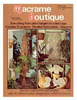 Macrame Boutique - 13 Macrame Projects Instant Download PDF 24 pages
