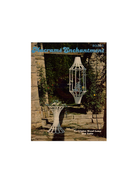 Macramé Enchantment Book 5 - 24 Vintage Macrame Projects Instant Download PDF 32 pages