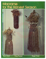 Macrame For All Seasons Vol. III - 55 Vintage Macrame Patterns Instant Download PDF 48 pages