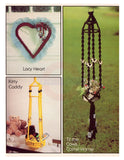 Macrame For Country Living - 19 Macrame Projects Instant Download PDF 24 pages