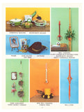 Macramé Gifts & Goodies - 45 vintage macrame patterns Instant Download PDF 32 pages
