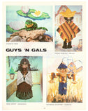 Macramé Guys 'n Gals No. 1 - Unique Designs to Create Macrame Guys and Gals Instant Download PDF 40 pages