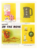 Macramé On The Move - Macrame Patterns Instant Download PDF 32 pages