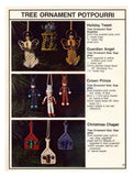 Macrame Ornament Potpourri - Vintage Macrame Holiday Projects Instant Download PDF 24 pages