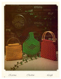 Macrame Purse Time - Macrame Purse Patterns Instant Download PDF 24 pages