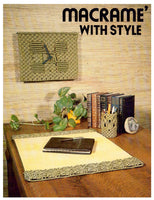 Macramé with Style - 15 Macrame Projects Instant Download PDF 20 pages