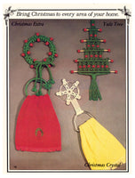 Macrame a Merry Christmas - Vintage Christmas Patterns Instant Download PDF 24 pages