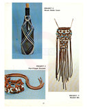 Macramé in Suede - Vintage 70s - 12 Macrame Patterns Instant Download PDF 56 pages
