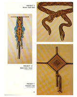 Macramé in Suede - Vintage 70s - 12 Macrame Patterns Instant Download PDF 56 pages