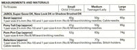 Jarol JX113 - Knitting Patterns for Headwear - Instant Download 4 PDF pages