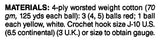 1980s Crocheted Sleeveless Top Instant Download PDF 2 pages