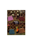Myart Book 13 Galaxy Yarn - 60s Knitting and Crocheting Handbag Patterns - Instant Download PDF 12 pages