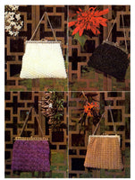 Myart Book 13 Galaxy Yarn - 60s Knitting and Crocheting Handbag Patterns - Instant Download PDF 12 pages