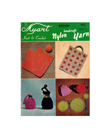 Myart Book 14 Knit & Crochet Nylon Yarn Instant Download PDF 20 pages