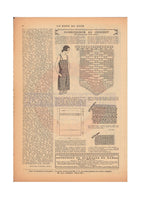 French Mode du Jour magazine in French - September 13 1923 Instant Download PDF 15 pages